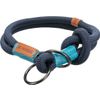 Afbeelding van Trixie halsband hond be nordic slip met stop donkerblauw / lichtblauw (55X1,3 CM)