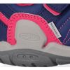 Afbeelding van Keen Knotch Peak Older Kids Wandelschoenen Blue Depths/Pink Peacock | Blauw | Mesh | Maat 37 | K102