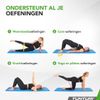 Afbeelding van Tunturi NBR Yogamat met Draagtas - Fitnessmat Extra dik & zacht - Sportmat - Anti slip - 180x60x1.5