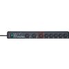 Afbeelding van Brennenstuhl Secure-Tec Stekkerdoos 8-voudig met overspanningsbeveiliging en Main-Follow functie (s