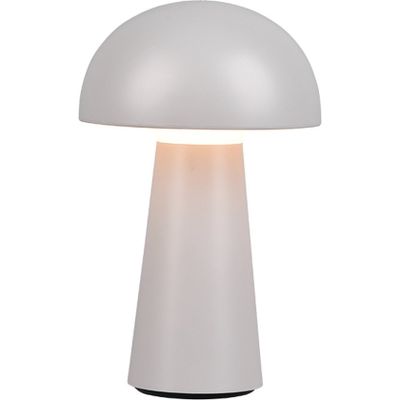 Afbeelding van REALITY LENNON - Tafellamp - Pastel grijs - SMD LED - Oplaadbare - Buitenlamp - Dimbaar - IP44