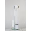 Afbeelding van WENKO Toiletbutler Rivalta wit - Toiletborstel met houder, Toiletrolhouder en Reserverolhouder