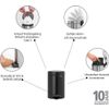 Afbeelding van Brabantia NewIcon Prullenbak - 3 l - Matt Black