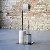 Afbeelding van Sealskin Tube - Toiletbutler - Toiletrolhouder - Toiletborstel met houder siliconen - Reserverolhou