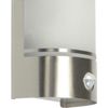 Afbeelding van Smartwares Alicante Wandlamp – Roestvrijstaal – Bewegingssensor – E27 fitting - 10.010.26