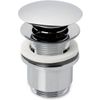 Afbeelding van Plieger Afvoerplug Wastafel – Afvoerplug Clickclack – Clickwaste Afvoerplug – Afvoerplug Chroom