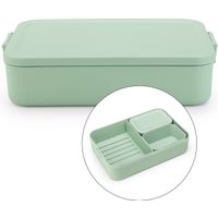 Brabantia Make & Take Bento Lunchbox incl Bentobox- Large - Kunststof - Jade Green