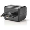 Afbeelding van Stopcontact-Adapter - Type C (CEE 7/16) - 100 - 240 V AC 50/60 Hz - 12 V DC - 6 W - Netvoeding - 0.