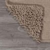 Afbeelding van Sealskin Twist Badmat 60x120 cm - Microfibre - Zand