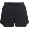 Afbeelding van ODLO 2-in-1 Shorts Zeroweight 3 Inch Dames - Zwart - Maat XL