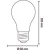 Afbeelding van Calex Slimme Lamp - Set van 2 stuks - Wifi LED Filament Verlichting - E27 - Smart Lichtbron Goud - 