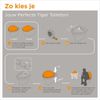 Afbeelding van Tiger Pasadena Toiletbril - WC bril - Thermoplast - Wit