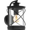 Afbeelding van EGLO Hilburn Wandlamp Buiten - E27 - 28 cm - Zwart