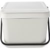 Afbeelding van Brabantia Sort & Go Prullenbak Stapelbaar - 20 liter - Light Grey