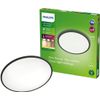 Afbeelding van Philips SuperSlim SceneSwitch plafondlamp - zwart - 15W - IP54
