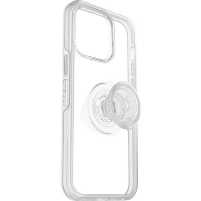 Otterbox - Otter+Pop Symmetry Clear hoesje - Geschikt voor de iPhone 14 Pro Max - Transparant Foto van Otterbox - Otter+Pop Symmetry Clear hoesje - Geschikt voor de iPhone 14 Pro Max - Transparant