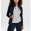 Afbeelding van Only Play Elina High Neck Sweat Dames Vest - Navy Blazer - Maat XS