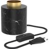 Afbeelding van Calex Tafellamp Rond - Industrieel - E27 Fitting - Marmer - Excl. lichtbron