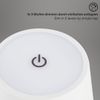 Afbeelding van BRILONER - KIKI - Oplaadbare LED tafellamp - in hoogte verstelbaar - IP44 - wit - RGB - voor binnen
