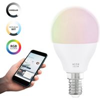 EGLO connect.z Smart LED Lamp - E14 - Ø 4,5 cm - Instelbaar RGB & wit licht - Dimbaar - Zigbee