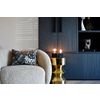 Afbeelding van Calex Spiraal Filament LED Lamp - G95 Vintage Lichtbron - E27 - Goud - Warm Wit Licht - Dimbaar