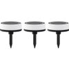 Afbeelding van Calex Smart Outdoor 24v Tuinverlichting - Set van 3 Padverlichting - Slimme Grondspot - RGB en Warm 