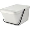 Afbeelding van Brabantia Sort & Go Prullenbak Stapelbaar - 20 liter - Light Grey