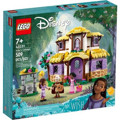 Afbeelding van LEGO Disney Wish Asha's huisje Poppenhuis Speelgoed Set - 43231
