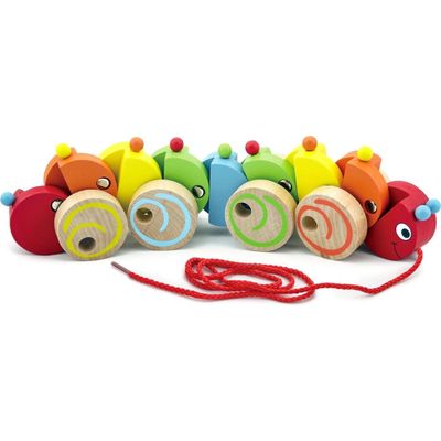 Viga Toys - Trekdier - Rups Foto van Viga Toys - Trekdier - Rups
