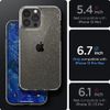 Afbeelding van Spigen Liquid Crystal Glitter TPU met Air Cushion hoesje voor iPhone 13 Pro Max - transparant