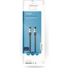 Afbeelding van Nedis Optische Audiokabel - TosLink Male - TosLink Male - 2.50 m - Rond - PVC - Antraciet - Doos