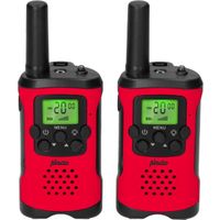 Alecto FR115RD - Walkie Talkie voor kinderen en volwassenen - Set van 2 stuks - Bereik tot 7 km - R