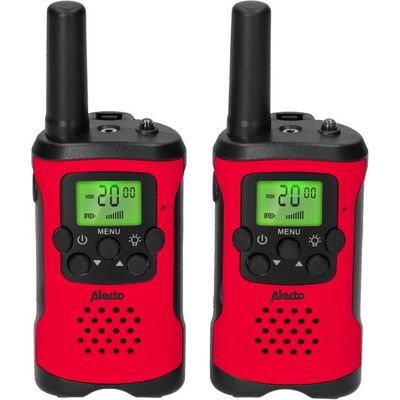 Alecto FR115RD - Walkie Talkie voor kinderen en volwassenen - Set van 2 stuks - Bereik tot 7 km - R Foto van Alecto FR115RD - Walkie Talkie voor kinderen en volwassenen - Set van 2 stuks - Bereik tot 7 km - R