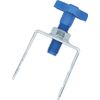Afbeelding van Twinny Load Crankklem Met Sterbout Zilver/blauw