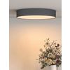 Afbeelding van Calex Slimme Plafondlamp - Smart Plafonnière 40cm - RGB en Warm Wit - Zwart