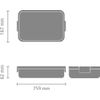 Afbeelding van Brabantia Make & Take Bento Lunchbox incl Bentobox- Large - Kunststof - Jade Green