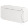 Afbeelding van Sealskin Brix - Wandkubus Wandelement Wandrek - 12x50x24 cm - Metaal - Wit