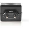 Afbeelding van Stopcontact-Adapter - Type C (CEE 7/16) - 100 - 240 V AC 50/60 Hz - 12 V DC - 6 W - Netvoeding - 0.