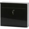 Afbeelding van V-part - Wandbrievenbus Granadan - Galvanized steel Powder Coated - zwart