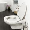 Afbeelding van Tiger Boston - Toiletbril - WC bril - Duroplast - Wit / Chroom