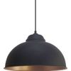 Afbeelding van EGLO Truro 2 Hanglamp - Ø 37 cm - Zwart/Koper