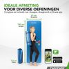 Afbeelding van Tunturi NBR Yogamat met Draagtas - Fitnessmat Extra dik & zacht - Sportmat - Anti slip - 180x60x1.5
