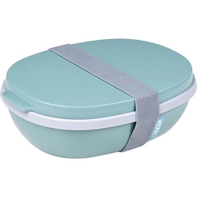 Afbeelding van Mepal - Ellipse duo lunchbox - Saladebox - Magnetronbestendig - Nordic green