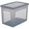 Afbeelding van IRIS Modular Clearbox Opbergbox - 70L - Kunststof - Grijs - Set van 3