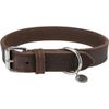 Afbeelding van Trixie Halsband Hond Rustic Vetleer Donkerbruin