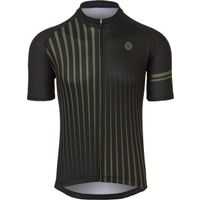 AGU Faded Stripe Fietsshirt Essential Heren - Zwart - XXL