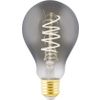 Afbeelding van EGLO LED Lamp - E27 - Ø 7,5 cm - A75 - Smoke - 2000K - Dimbaar