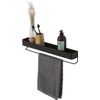 Afbeelding van Sealskin Brix - Wandrek met handdoekrek - 55 cm - Zwart