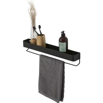 Afbeelding van Sealskin Brix - Wandrek met handdoekrek - 55 cm - Zwart