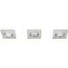 Afbeelding van Prolight Spotlamp - Staal - GU10 - 40W - 3 Stuks
